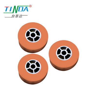 Résistant à l'abrasion transfert thermique efficace Roue en silicone rouleaux à haute température