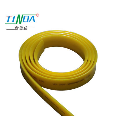 Impression à écran jaune personnalisable Squeegee rouleau en caoutchouc 60-90 Shore A Dureté