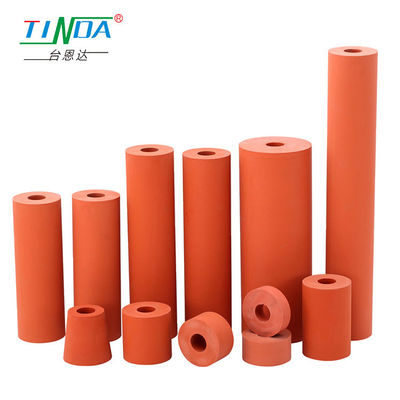 Résistant à l'abrasion transfert thermique efficace Roue en silicone rouleaux à haute température