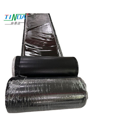 Plaque de silicone électriquement conducteur résistant à la chaleur, noir avec tissu