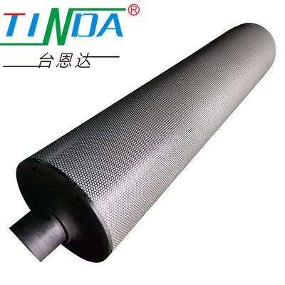 Rouleaux de gravure de métaux industriels en aluminium et en acier inoxydable sur mesure pour la fabrication de papier