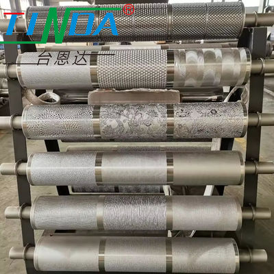 Roller en acier inoxydable de précision utilisé pour la fabrication de mailles de volets en carton de papier