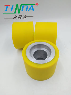 Couleur personnalisée Niveau de bruit faible Roue en caoutchouc à rouleaux résistant à l'usure Longue durée de vie Polyuréthane