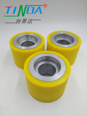 Couleur personnalisée Niveau de bruit faible Roue en caoutchouc à rouleaux résistant à l'usure Longue durée de vie Polyuréthane