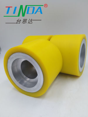 Couleur personnalisée Niveau de bruit faible Roue en caoutchouc à rouleaux résistant à l'usure Longue durée de vie Polyuréthane