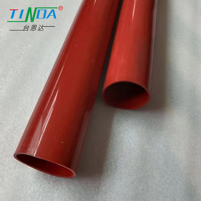 Sleeve en caoutchouc rouge résistant aux produits chimiques et thermiques pour l'impression de films plastiques