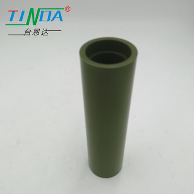 Roller métallique cylindrique revêtu de téflon pour des applications industrielles lisses et précises