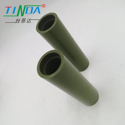Rouleaux métalliques industriels revêtus de téflon à faible vibration et haute précision