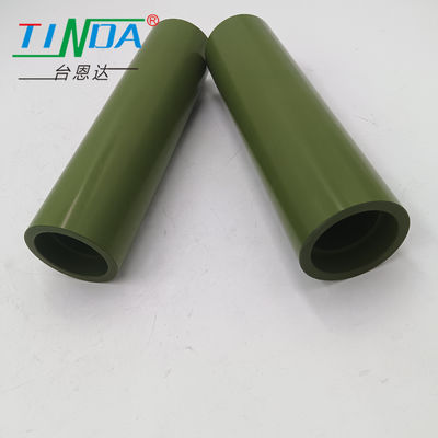 Rouleaux métalliques industriels revêtus de téflon à faible vibration et haute précision