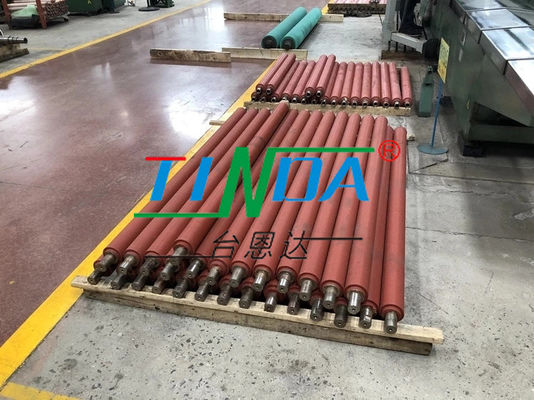 Roller en caoutchouc industriel durable pour des résultats d'impression cohérents