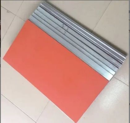 Résistance aux glissades Roller à plaque de roue en silicone pour applications à température