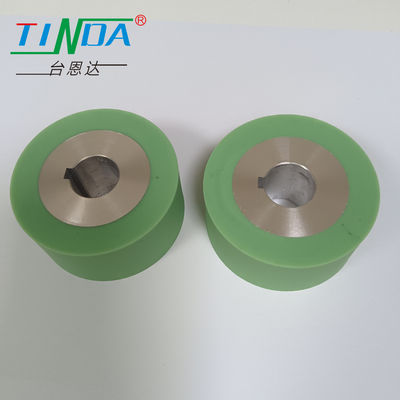Rouleaux d'alimentation de machines à coudre en caoutchouc de silicone cylindrique pour éliminer le bruit
