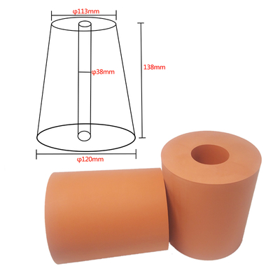 Roue en silicone à transfert thermique de haute précision avec dureté personnalisée et tolérance allant jusqu'à 0,02 mm