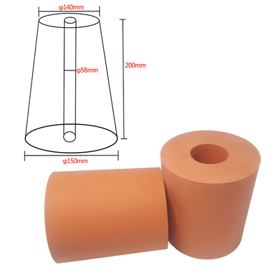Roue en silicone à transfert thermique de haute précision avec dureté personnalisée et tolérance allant jusqu'à 0,02 mm