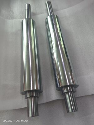 Rouleau cylindrique en acier inoxydable de tolérance 002mm, adapté aux systèmes de convoyage lourds et aux équipements de traitement industriels