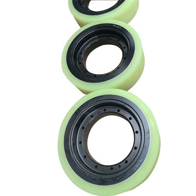 Roue AGV Noir ou couleur personnalisée Conçue pour supporter des tâches de robot à forte charge Assurant un fonctionnement en douceur