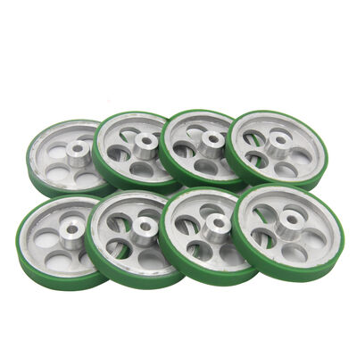 Roue d'entraînement du robot à haute charge AGV Diamètre de roue personnalisé Parfait pour les robots industriels et les véhicules guidés automatiquement