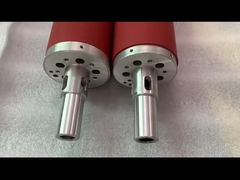 Rouleaux en acier revêtus de caoutchouc pour chauffage de qualité industrielle